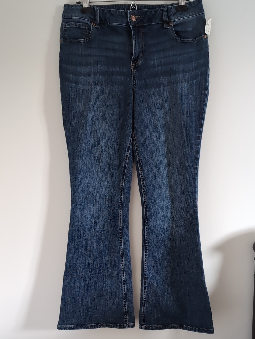 Maurices Indigo Flare Jeans Wide Leg